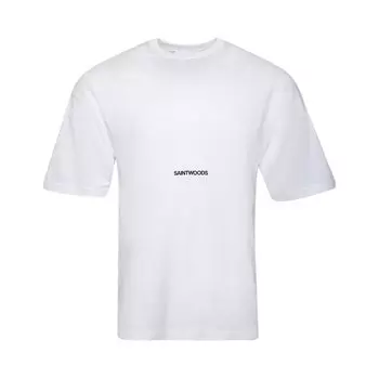 Футболка Saintwoods Logo Tee 'White', белый