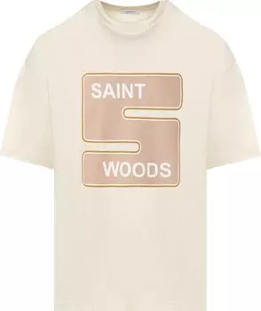 Футболка Saintwoods You Go 'Natural', загар