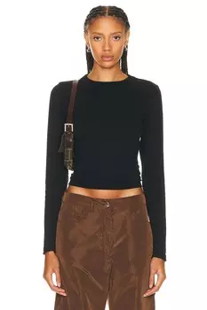 Футболка Saks Potts Eloise Long Sleeve, черный