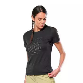 Футболка Salewa Eagle Dotted Mountain AM, черный