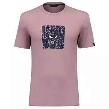 Футболка Salewa Pure Box Dryton, фиолетовый