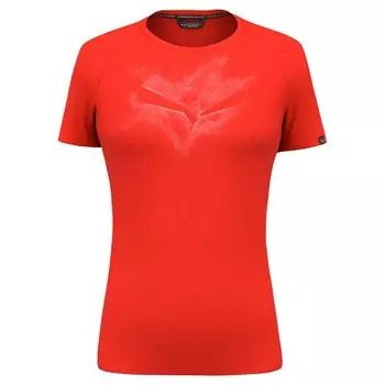Футболка Salewa Pure XXX Dry, оранжевый