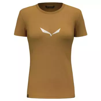 Футболка Salewa Solid Dry, коричневый