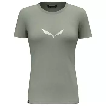 Футболка Salewa Women's Solid Dri Release S/S Tee, цвет Shadow