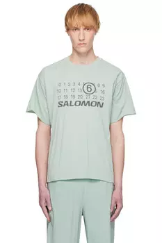 Футболка Salomon edition seamless Mm6 Maison Margiela, синий