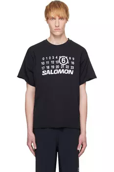 Футболка Salomon edition seamless Mm6 Maison Margiela, черный