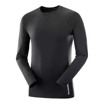 Футболка Salomon Men's Sense Aero LS Tee M, черный