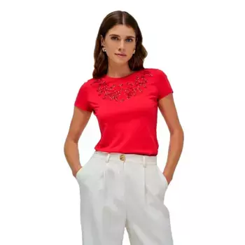 Футболка Salsa Jeans 21010492 Slim Fit, красный