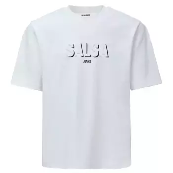 Футболка Salsa Jeans 21010615 Loose Fit, белый