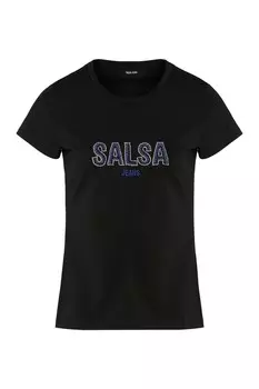 Футболка Salsa Jeans Shirt, черный