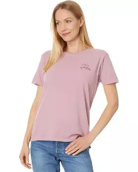 Футболка Salty Crew Love Bite Boyfriend Tee, цвет Warm Liliac