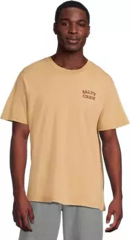 Футболка Salty Crew Lured Classic Short Sleeve Tee, хаки