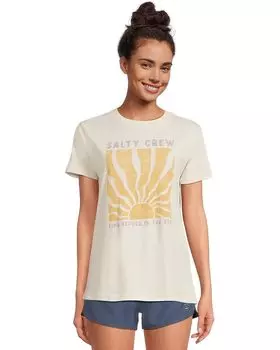 Футболка Salty Crew Perfect Set Boyfriend Tee, цвет Off White