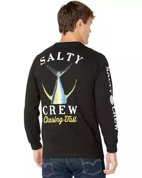 Футболка Salty Crew Tailed Long Sleeve, черный
