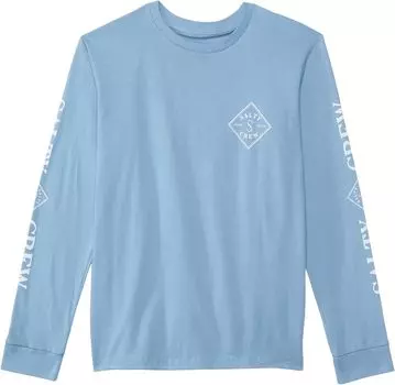 Футболка Salty Crew Tippet Boys Long Sleeve Tee, цвет Marine Blue