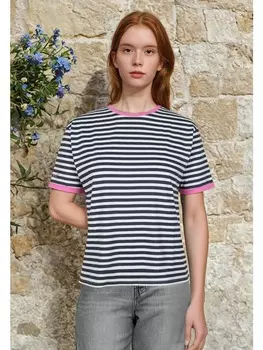 Футболка Salzhaut, цвет navy offwhite