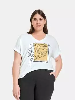 Футболка Samoon, белый