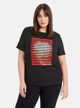 Футболка Samoon, черный