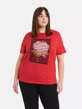 Футболка Samoon, красный