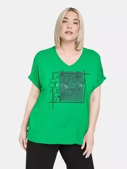 Футболка Samoon, зеленый