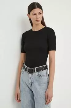 Футболка Samsoe Samsoe, черный