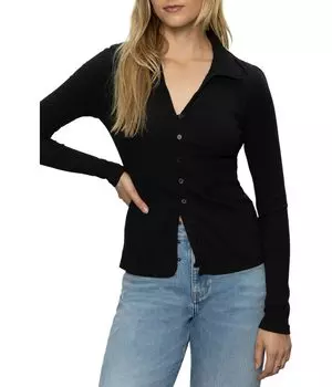 Футболка Sanctuary Daydreamer Knit Shirt, черный