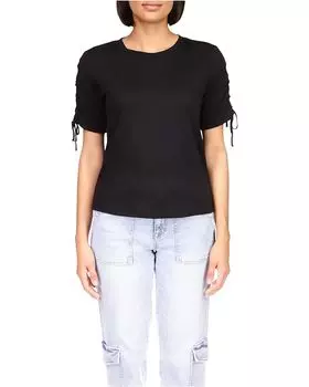 Футболка Sanctuary Peekaboo Sleeve, черный