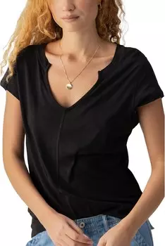 Футболка Sanctuary The New Girl Tee, черный