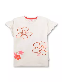 Футболка Sanetta Kidswear, кремовый