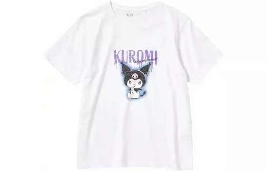 Футболка Sanrio X женская белая Uniqlo