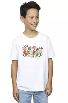 Футболка Санта Фа Ла Ла Ла Elf, белый