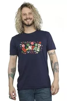 Футболка Санта Фа Ла Ла Ла Elf, темно-синий