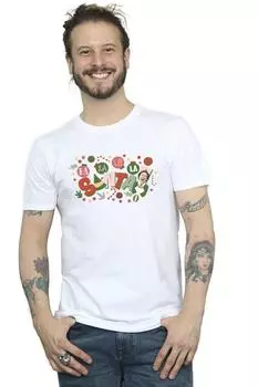 Футболка Санта Фа Ла Ла Ла Elf, белый