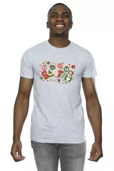 Футболка Санта Фа Ла Ла Ла Elf, серый