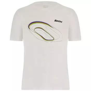 Футболка Santini UCI Track, белый
