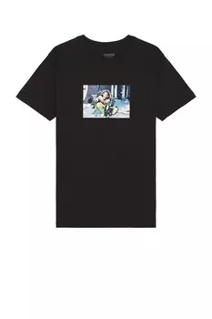 Футболка сэра дыма Pleasures, черный