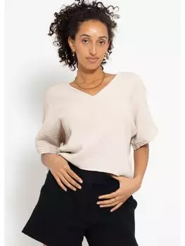 Футболка SASSYCLASSY, бежевый