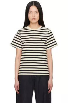 Футболка Satrapo черно-белого цвета Weekend Max Mara