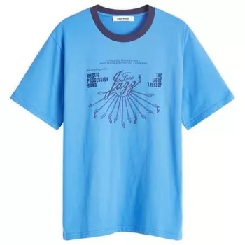 Футболка Сатурн Wales Bonner, синий