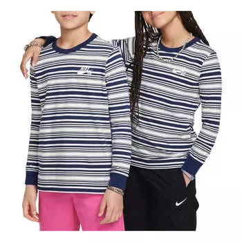 Футболка sb long sleeve skate t-shirt 'sail navy' Nike, мультиколор