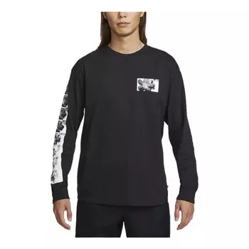Футболка sb men's long-sleeve skate t-shirt Nike, черный