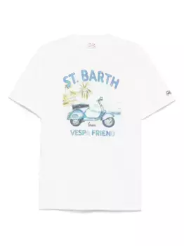 Футболка SB Vespa MC2 SAINT BARTH, белый