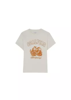 Футболка Scalpers, бежевый