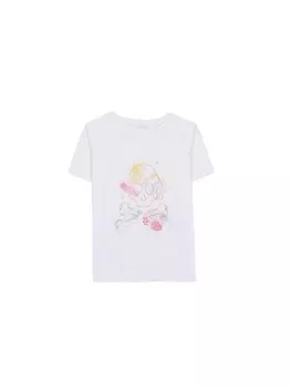 Футболка Scalpers, пятнистый белый