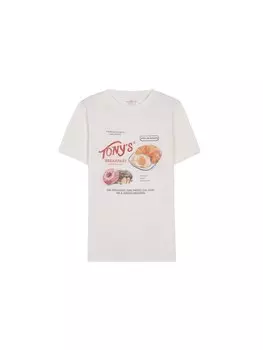 Футболка Scalpers Tony Tee, белый