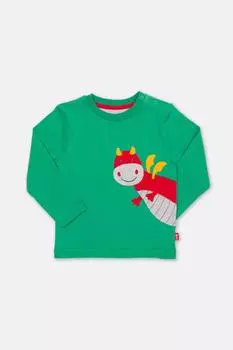 Футболка «Счастливый дракон» Kite, зеленый