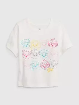 Футболка «щенячий патруль» Gap, белый