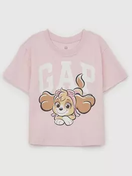 Футболка «щенячий патруль» Gap, розовый
