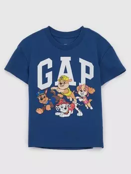 Футболка «щенячий патруль» Gap, синий