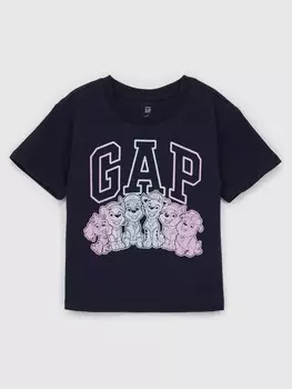 Футболка «щенячий патруль» Gap, синий